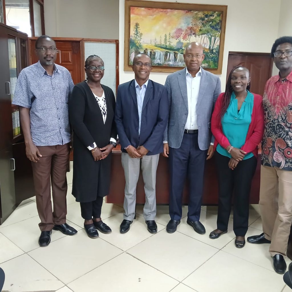 Mr.Alpha Barry 3rd Left from the University of the Gambia